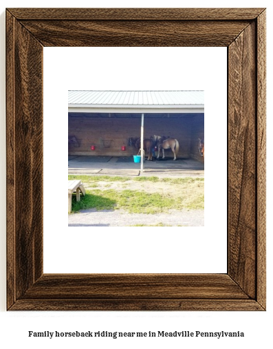 family horseback riding near me in Meadville, Pennsylvania